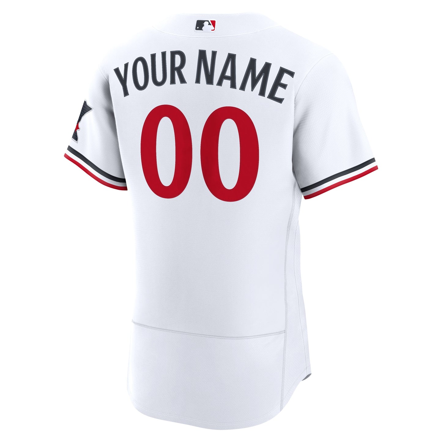 Minnesota Twins Nike Home Authentic Custom Jersey - White