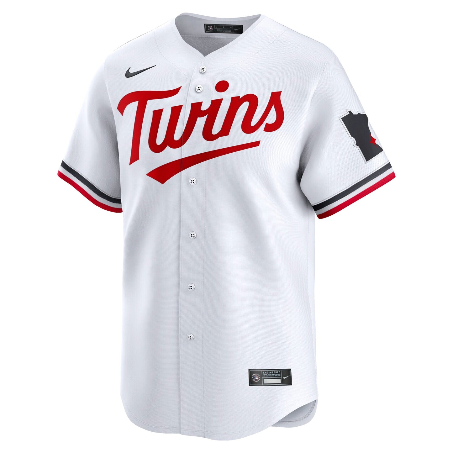 Minnesota Twins Nike Home Limited Jersey - White