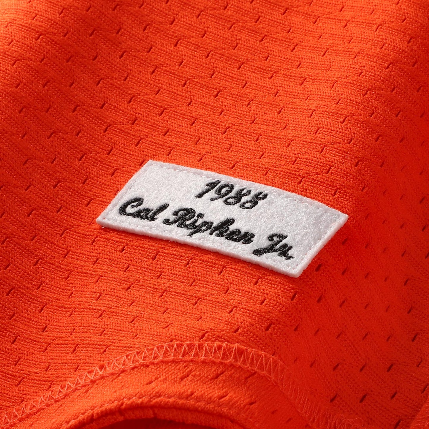 Cal Ripken Jr. Baltimore Orioles Profile Big &amp;amp; Tall Cooperstown Collection Mesh Batting Practice Jersey - Orange