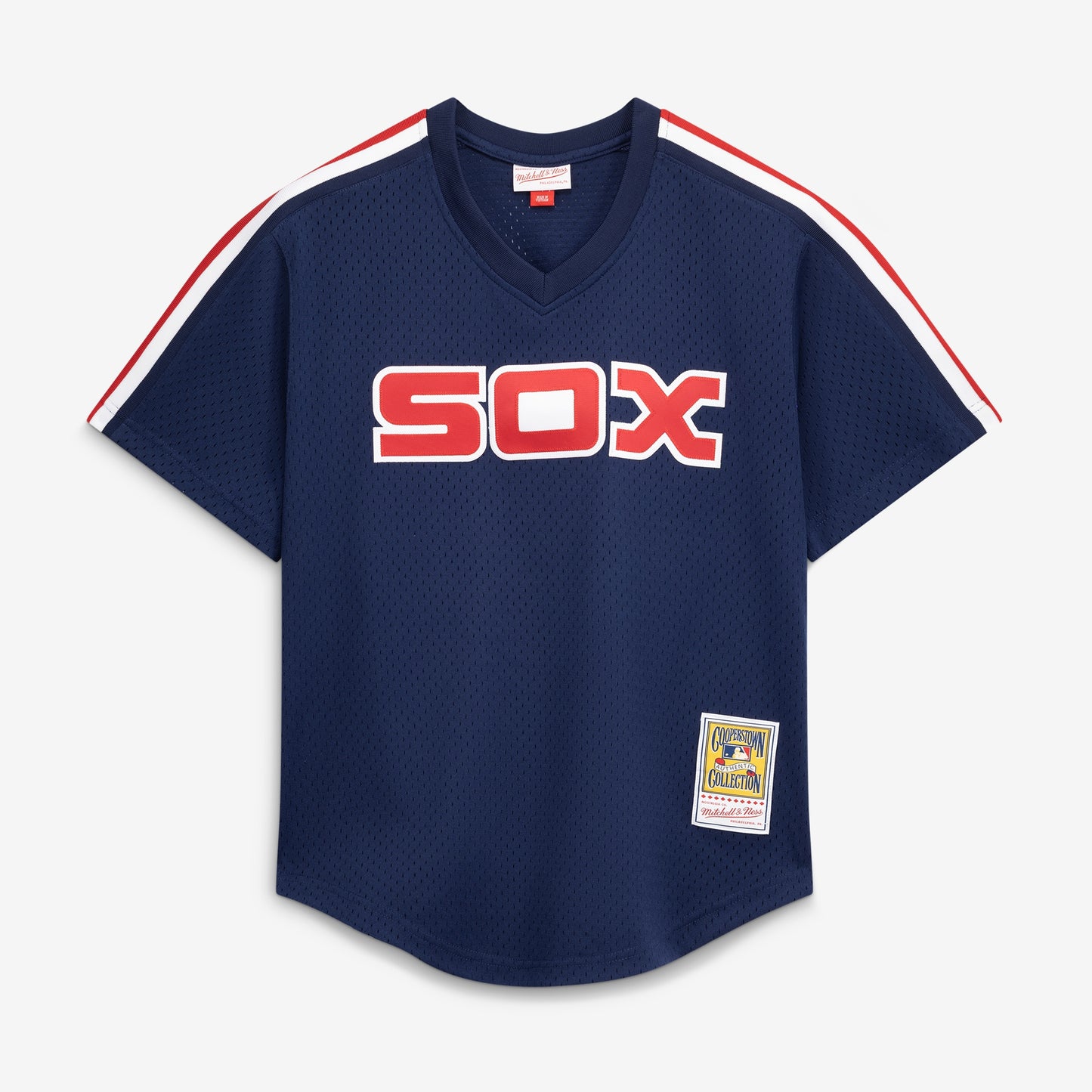 Carlton Fisk Chicago White Sox Mitchell &amp;amp; Ness Authentic Batting Practice Jersey - Navy