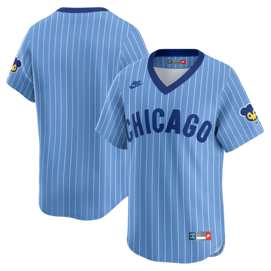 Chicago Cubs Nike Cooperstown Collection Limited Jersey - Light Blue