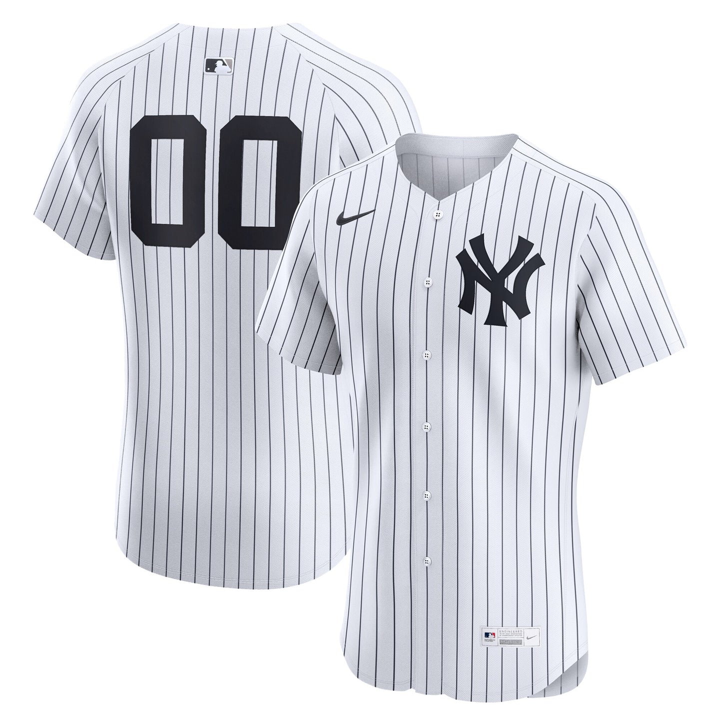 New York Yankees Nike Home Elite Pick-A-Player Retired Roster Jersey - White