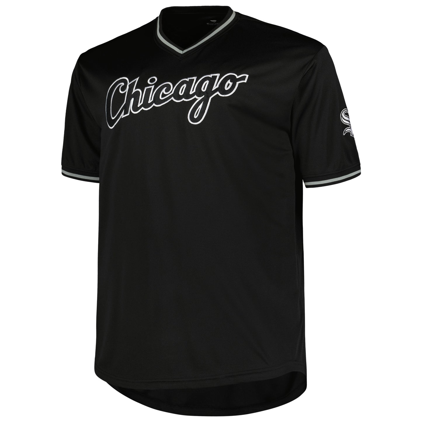 Chicago White Sox Profile Big &amp;amp; Tall Pop Fashion Jersey - Black
