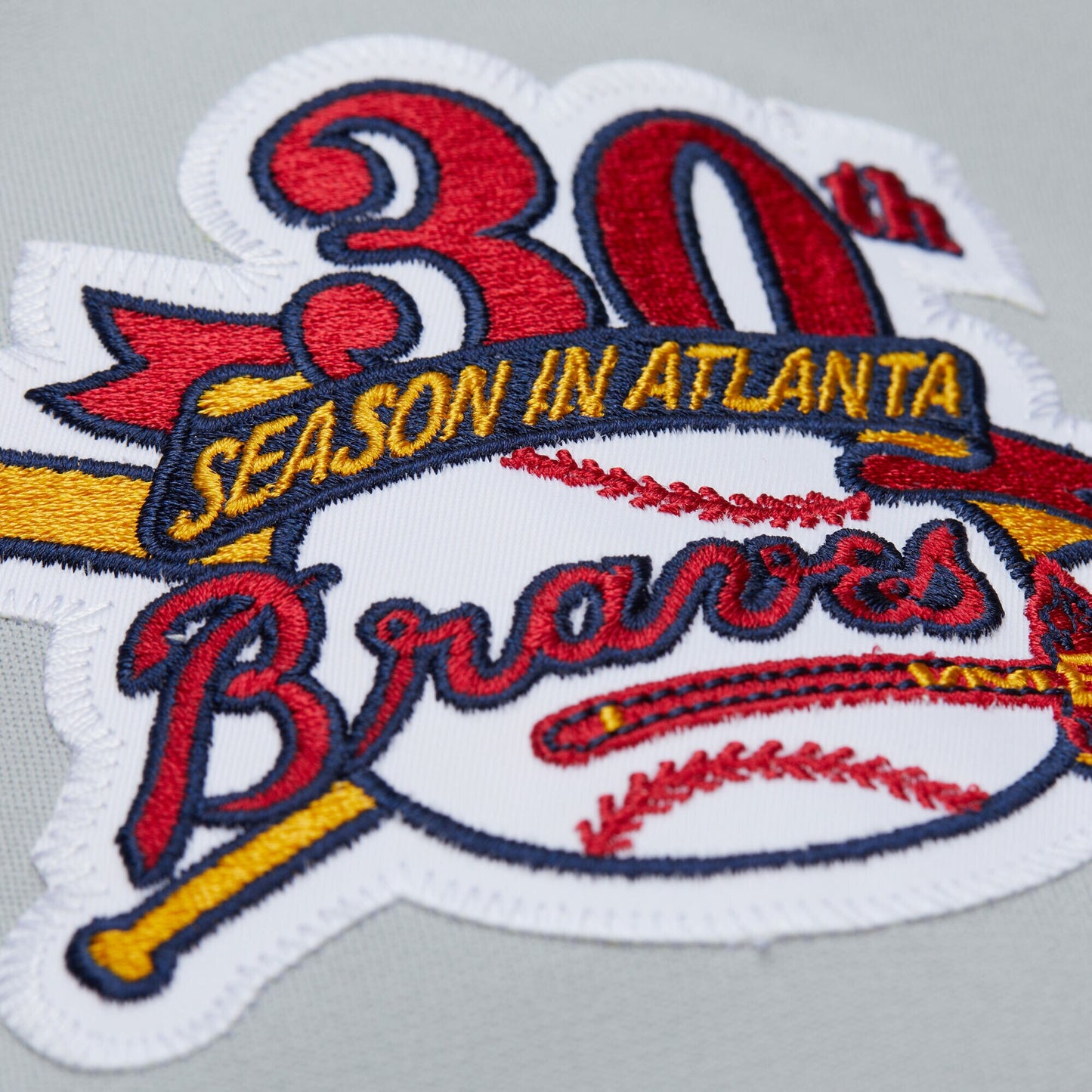 Chipper Jones Atlanta Braves Mitchell &amp;amp; Ness 1995 Throwback Authentic Jersey - Gray