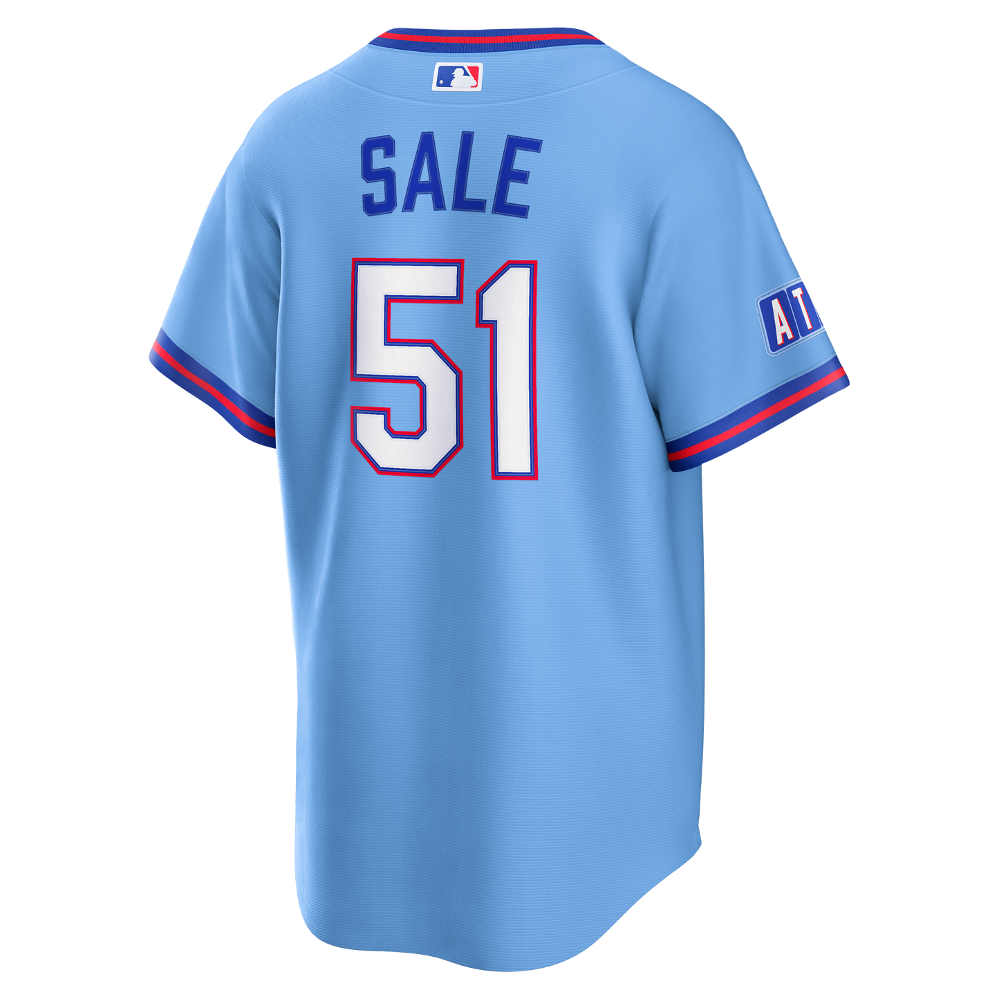 Chris Sale Atlanta Braves Nike 2026 City Connect Stadium Jersey - Powder Blue