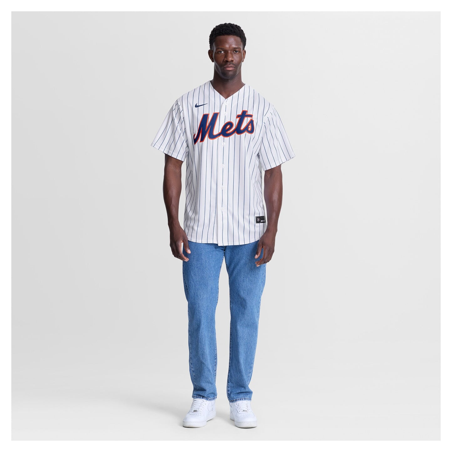 Nolan McLean New York Mets Nike Home Replica Jersey - White