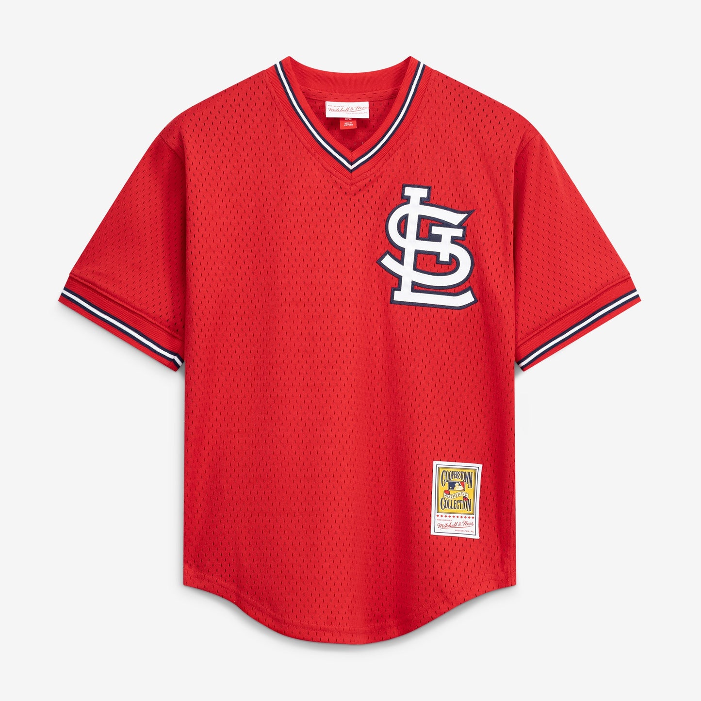 Ozzie Smith St. Louis Cardinals Mitchell &amp;amp; Ness Authentic Batting Practice Jersey - Scarlet