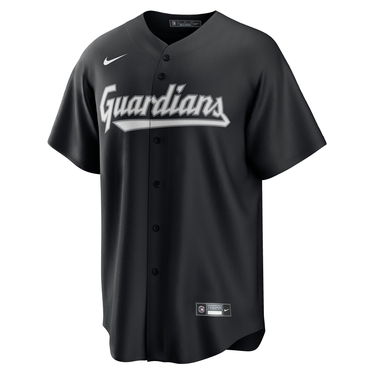 Cleveland Guardians Nike Replica Jersey - Black