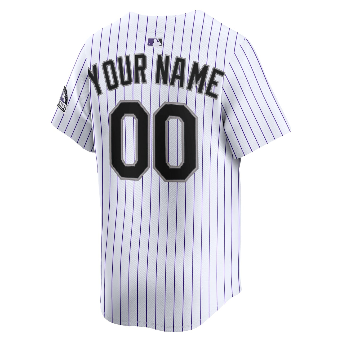 Colorado Rockies Nike Home Limited Custom Jersey - White