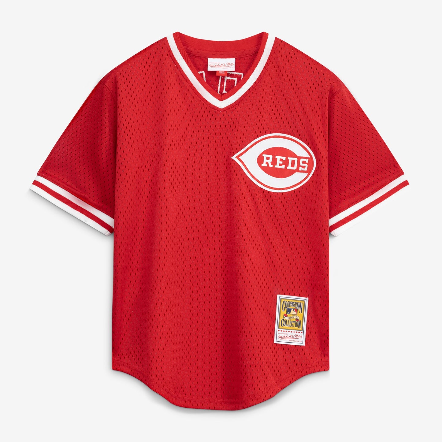 Pete Rose Cincinnati Reds Mitchell &amp;amp; Ness Authentic Batting Practice Jersey - Red