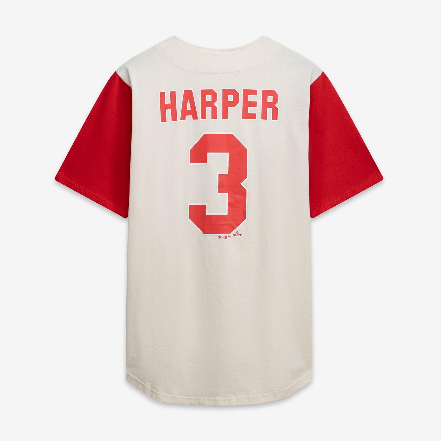 Philadelphia Phillies Profile Big &amp;amp; Tall Two-Color Fashion Jersey - Cream/Red