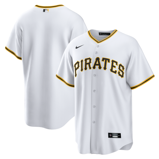 Pittsburgh Pirates Nike Home Big &amp;amp; Tall Replica Jersey - White