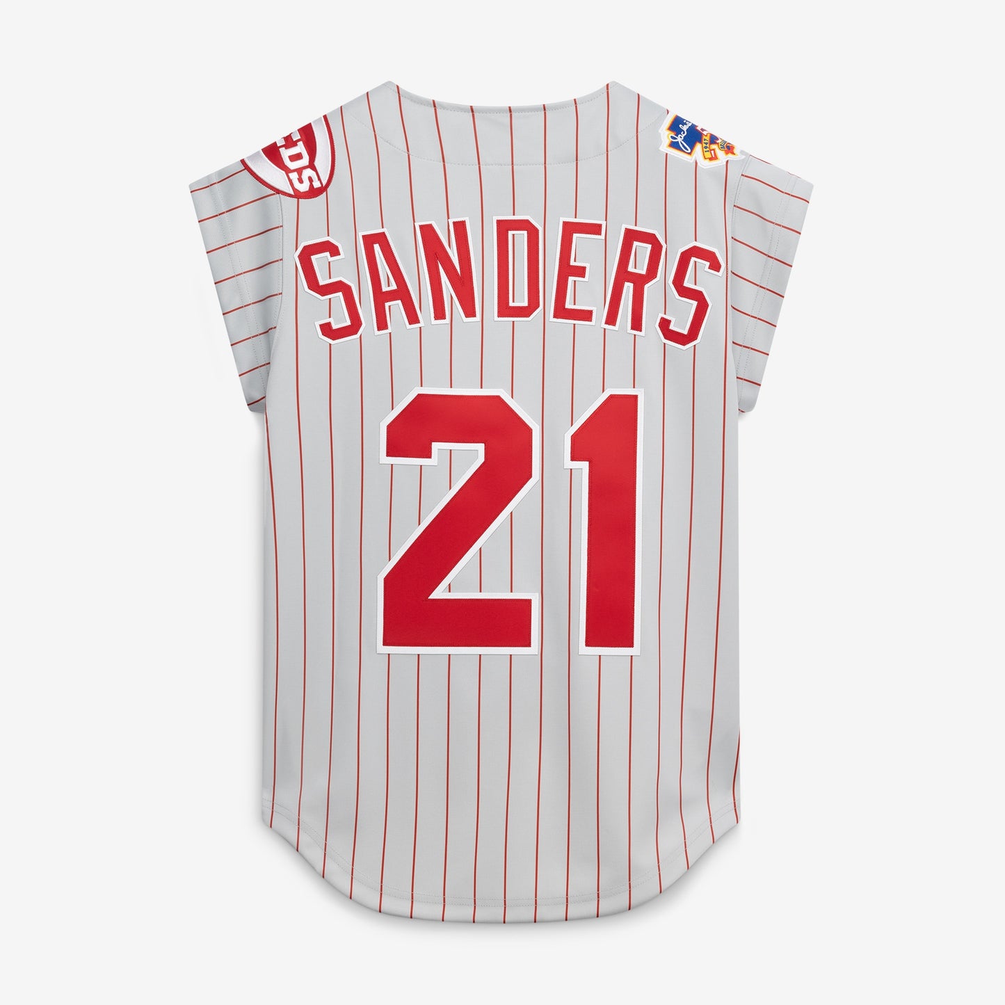 Deion Sanders Cincinnati Reds Mitchell &amp;amp; Ness 1997 Authentic Jersey - Gray