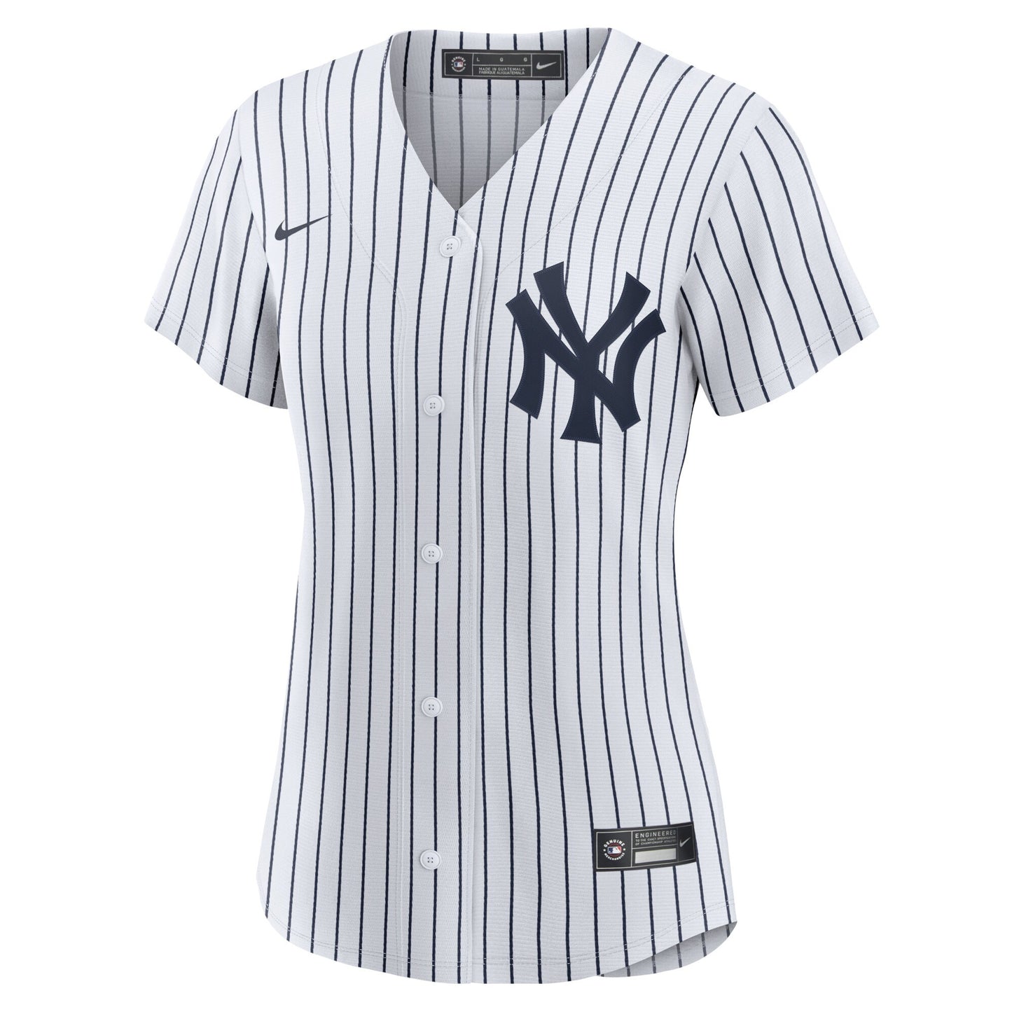 Derek Jeter New York Yankees Nike Women's Home Replica Player Name Jersey - White/Navy
