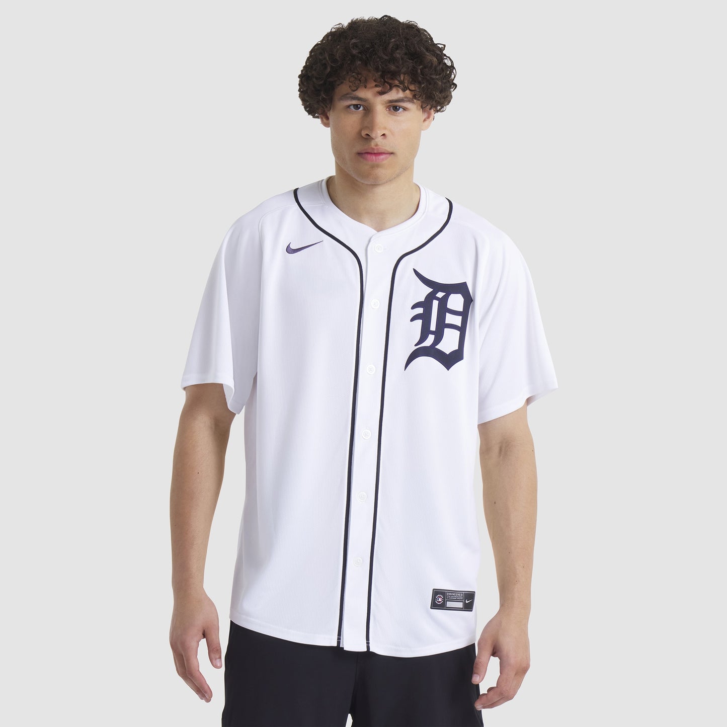 Detroit Tigers Nike Home Limited Jersey - White