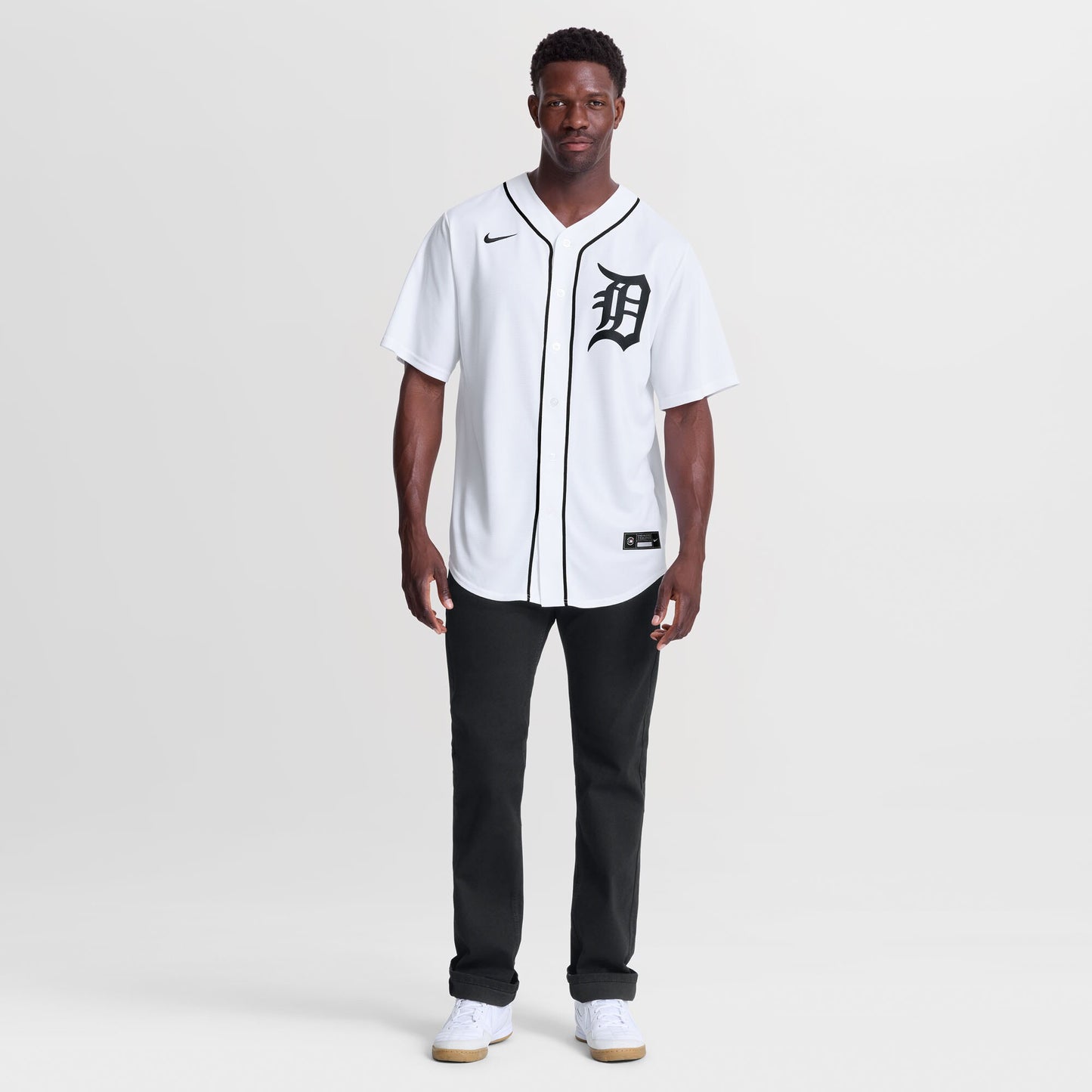 Detroit Tigers Nike Home Replica Jersey - White